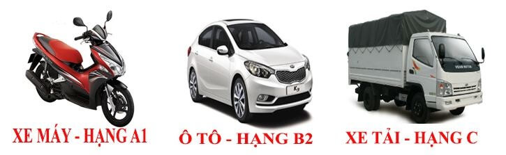 Các khóa học lái xe được phép đào tạo Các khóa học lái xe được phép đào tạo
