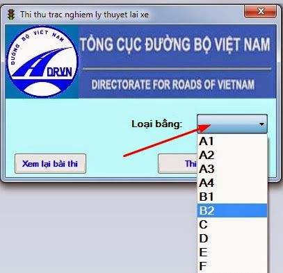 học luật lái xe ô tô b2 tốt nhất